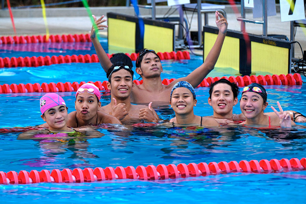 Thai national swimmers that train at Bangkok Elite Swim Academy